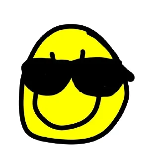 😎 emoji 😎 Telegram sticker 9 of 9