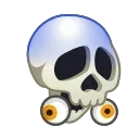 😱 emoji Skull Emoji @xkysluv Telegram sticker 21 of 50