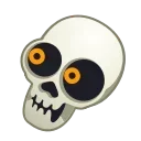 😳 emoji Skull Emoji @xkysluv Telegram sticker 20 of 50
