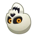 🙃 emoji Skull Emoji @xkysluv Telegram sticker 6 of 50