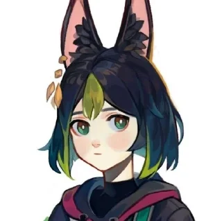 😶 emoji Тигнари солнышко Telegram sticker 12 of 42