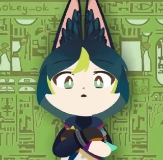 😯 emoji Тигнари солнышко Telegram sticker 6 of 42