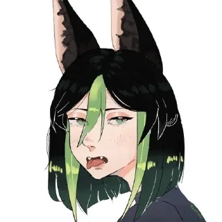 😐 emoji Тигнари солнышко Telegram sticker 9 of 42