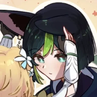 😶 emoji Тигнари солнышко Telegram sticker 17 of 42