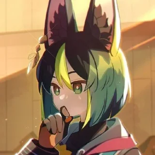 🤔 emoji Тигнари солнышко Telegram sticker 13 of 42