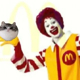 🌟 emoji 🤡Ronald🍟 | @kiwi_stick Telegram sticker 14 of 16