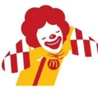 🌟 emoji 🤡Ronald🍟 | @kiwi_stick Telegram sticker 5 of 16