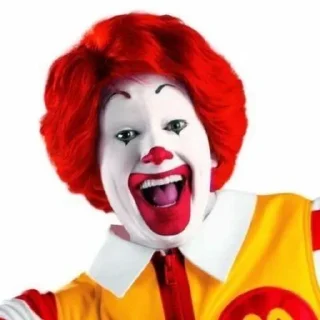 🌟 emoji 🤡Ronald🍟 | @kiwi_stick Telegram sticker 12 of 16