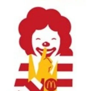 Sticker from 🤡Ronald🍟 | @kiwi_stick