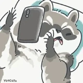 🌟 emoji Єнотики Telegram sticker 19 of 114