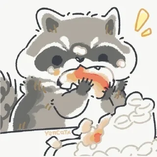 🥕 emoji Єнотики Telegram sticker 22 of 114