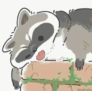 🌟 emoji Єнотики Telegram sticker 12 of 114