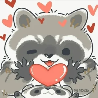 Sticker from Єнотики