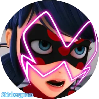 😡 emoji Злая леди баг Telegram sticker 15 of 17