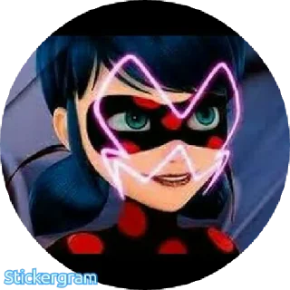 🤔 emoji Злая леди баг Telegram sticker 13 of 17