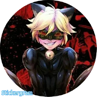 😁 emoji Злая леди баг Telegram sticker 16 of 17