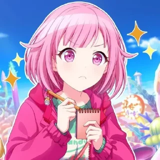 Sticker from emu otori @austuny