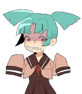 🎀 emoji Yukari Minamida Liar Liar || @ctcxd Telegram sticker 21 of 65
