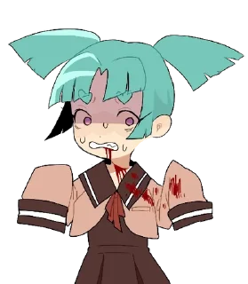 🎀 emoji Yukari Minamida Liar Liar || @ctcxd Telegram sticker 24 of 65