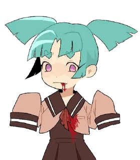 🎀 emoji Yukari Minamida Liar Liar || @ctcxd Telegram sticker 22 of 65