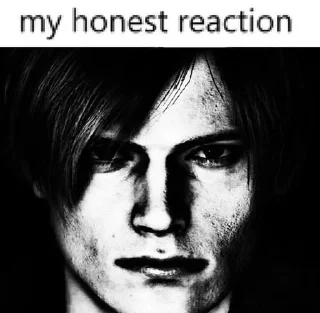 Sticker from leon kennedy