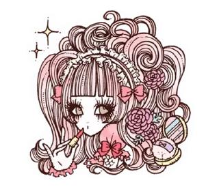 🌟 emoji Lolita @mevekingdom Telegram sticker 8 of 50