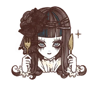 🌟 emoji Lolita @mevekingdom Telegram sticker 18 of 50