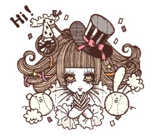 🌟 emoji Lolita @mevekingdom Telegram sticker 16 of 50