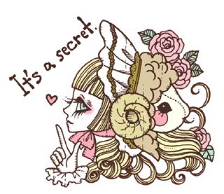 🌟 emoji Lolita @mevekingdom Telegram sticker 10 of 50