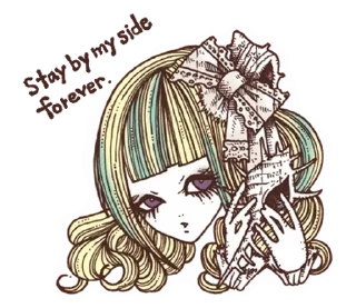 🌟 emoji Lolita @mevekingdom Telegram sticker 12 of 50