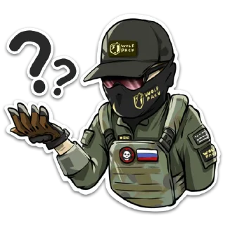Sticker from WOLF PACK