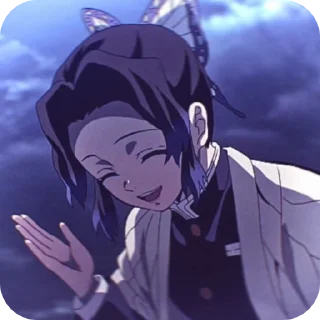 🦋 emoji Шинобу @anime_stiicker Telegram sticker 19 of 20