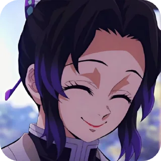 🦋 emoji Шинобу @anime_stiicker Telegram sticker 11 of 20