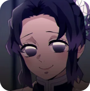 🦋 emoji Шинобу @anime_stiicker Telegram sticker 16 of 20