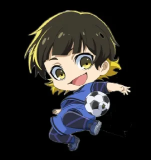 Sticker from Blue lock
