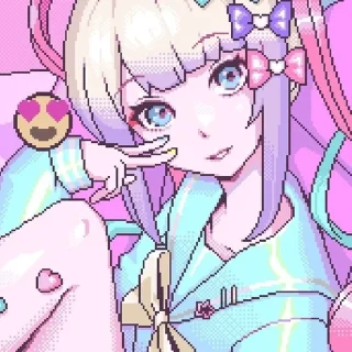 🌟 emoji κᥲᥕᥲii ᥲᥒgᥱᥣ 🎀 Telegram sticker 16 of 60