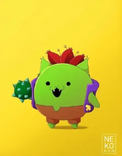 🤩 emoji Неко бравлеры @TgEmodziBot Telegram sticker 10 of 52