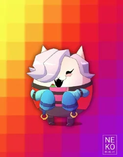 🤩 emoji Неко бравлеры @TgEmodziBot Telegram sticker 4 of 52