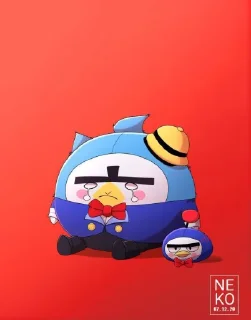 🤩 emoji Неко бравлеры @TgEmodziBot Telegram sticker 20 of 52