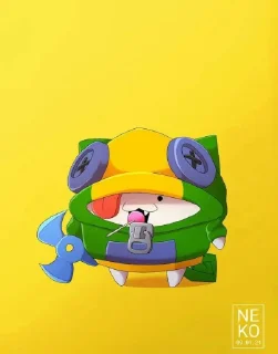 🤩 emoji Неко бравлеры @TgEmodziBot Telegram sticker 9 of 52