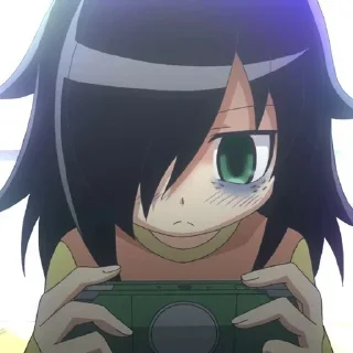 🎮 emoji ᭝♡ tomoko kuroki 🎮ᰔᩚ   by : @kotichkv Telegram sticker 17 of 35