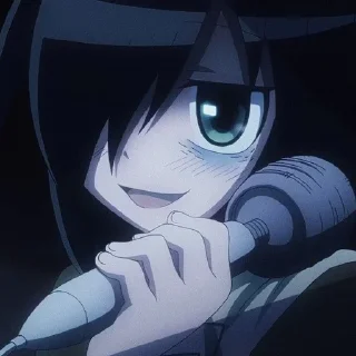 😁 emoji ᭝♡ tomoko kuroki 🎮ᰔᩚ   by : @kotichkv Telegram sticker 6 of 35