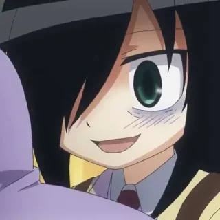 😃 emoji ᭝♡ tomoko kuroki 🎮ᰔᩚ   by : @kotichkv Telegram sticker 15 of 35