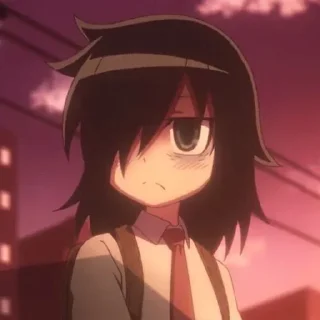 🫤 emoji ᭝♡ tomoko kuroki 🎮ᰔᩚ   by : @kotichkv Telegram sticker 8 of 35