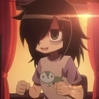 😃 emoji ᭝♡ tomoko kuroki 🎮ᰔᩚ   by : @kotichkv Telegram sticker 12 of 35