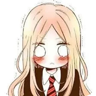 🌟 emoji Anime emotions Telegram sticker 8 of 15