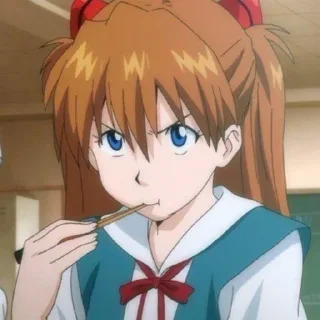 😠 emoji MikiEvangelion Telegram sticker 7 of 47