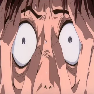 😱 emoji MikiEvangelion Telegram sticker 24 of 47