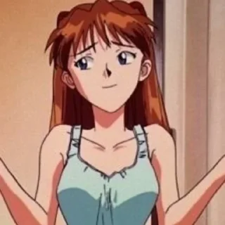 😊 emoji MikiEvangelion Telegram sticker 10 of 47