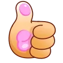 👍 emoji Альбина/Китик 2 Telegram sticker 12 of 115